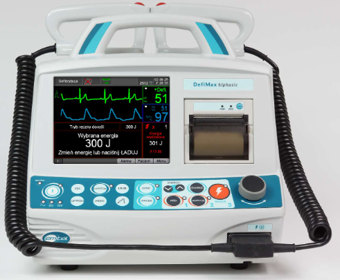 Máy sốc tim Defimax biphasic